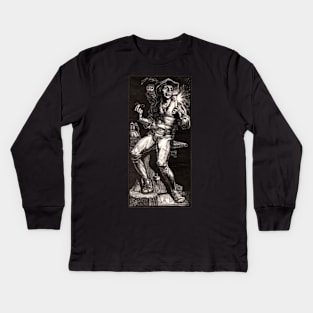 Tijl Uilenspiegel, Josephus Aarts, ca 1911 Kids Long Sleeve T-Shirt